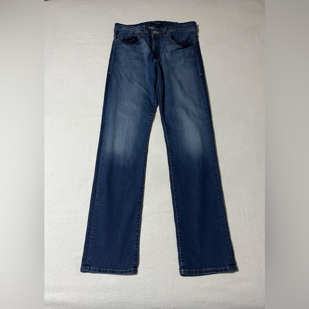 Fidelity Jimmy Mens 32x33 Denim Slim Fit Straight Waist Stretch